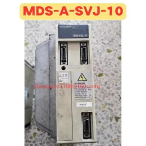 Used Servo Drive MDS-A-SVJ-10 MDS A SVJ 10 Normal Function Tested OK