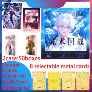 Newest ANKA JJK Jujutsu Kaisen JJK Colection Boards Booster Box Gojo Satoru Nanami Sukuna Hobby Chrismas Gift