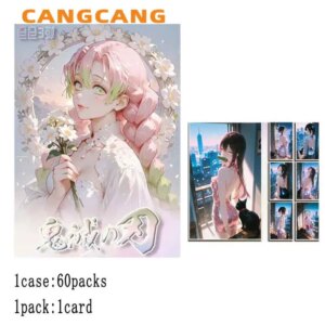 Rare Demon Slayer Collection Card Wave 3 Luxury Configuration Cangcang Various Processes Equisite Playing Game Cards Kids gift