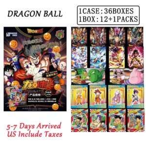 2025 Wholesales Dragon Ball Collection Box Huang Card Playing Cards Party Games