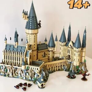 In Stock Movie Series Magic School Compatible Legoing 71043 Castle Building Blocks Bricks Toys For Kids Christmas Birthday Gifts