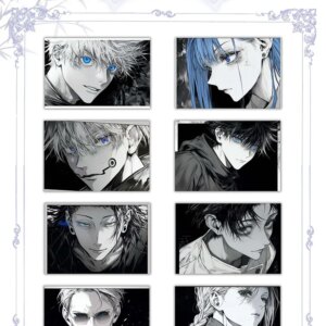 2025 Newest AnKa WenChuang JuJutsu Kaisen 3 A6 Boards JJK Card Collection Boards Gojo Satoru Nanami Sukuna Hobby Chrismas Gift