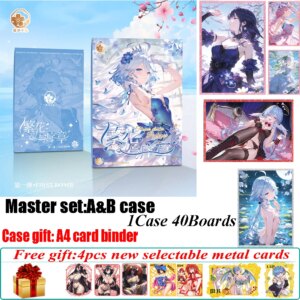 New Goddess Story Flower Cluster Prologue A4 Size Card Anime Waifu Spicy Charm Swimsuit Bikini LSP Rare Cards Doujin Toys Gift