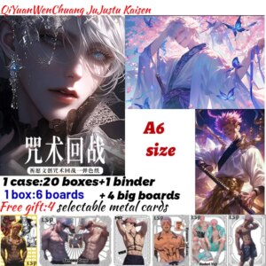 2025 Newes QiYuanWenChuang JuJustu Kaisen A6 Boards Gojo Satoru Nanami Sukuna Hobby Chrismas Gift