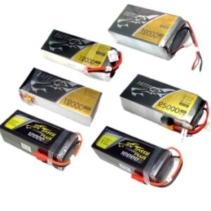 Format Tattu 12000 16000 22000 25000mah Model Drone 6S Format High Voltage Battery