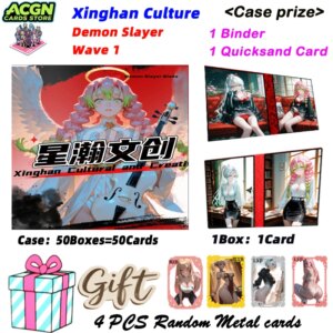 Xinghan Culture Demon Slayer Wave 1 Color Paper Card Board Shinobu Anime Trading Mitsuri Tanjiro ACG CCG TCG Hobbies Gifts