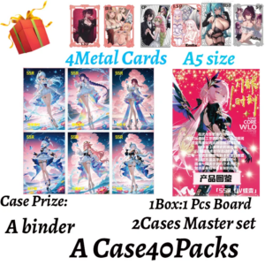 Newest Goddess A5 Boards City of  Dream ‘ Hobby Anime Doujin Booster box Rare Collectible Card Trade Card Toys Gifts