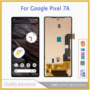 Original AMOLED For Google Pixel 7a GWKK3 GHL1X G0DZQ LCD screen replacement PA digitizer component Mobile Phone