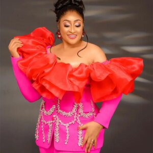 Fashion Women Suits 2 Piece Blazer Pants One Button Beads Appliques Off Shoulder Waistless Party Slim Fit Plus Size Tailored