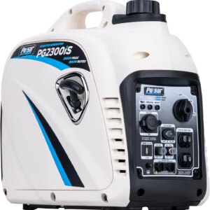 PG2300iS 2,300W Portable Super Quiet Gas-Powered Inverter Generator with USB Outlet & Parallel Capability, CARB Compliant