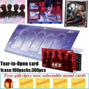 New Gossip Night 2nd Edition Tear-to-Open Male God Collection Cards Love and Deepspace Rafayel Xavier Sylus Zayne Game Cards