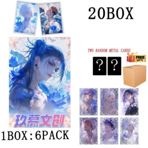 Jiumu Wenchuang Jujutsu Kaisen Wholesales Collection Card Booster Box ACRYLIC Colored Paper Great Male God Playing Tables Game