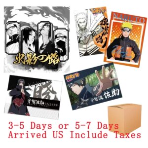 2025 Wholesales Naruto Anime Cards TCG Card Sasuke Uzumaki Ninja World Kid’s Gift Playing Card Toy