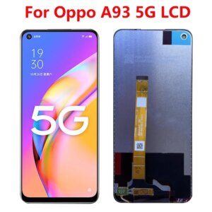 6.5”Original For Oppo A93 5G LCD Display Screen Touch Panel Digitizer Replacement Parts For Oppo A93 5G LCD PCGM00, PEHM00