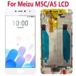Original For Meizu M5C LCD meizu m710h LCD Display Replacement+ Touch Screen Digitizer For meizu A5 5C LCD Free Shipping
