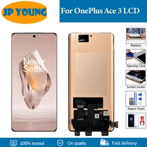 6.78″ Original AMOLED For OnePlus Ace 3 LCD Display Touch Screen Digitizer Assembly For OnePlus Ace3 LCD Replacement Parts