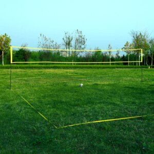 High Quality Good Price Portable Professional Outdoor Volleyball Net Set Adjustable Height Poles Beach Volleyball Net Set System