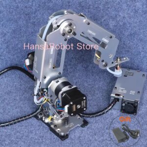 Big Load Arduino 4 DOF Robotic Arm Mechanical Claw Manipulator with Stepper Motor Gripper Suction Cups Industrial Model DIY Part