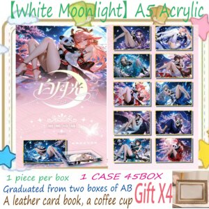 Wholesale latest goddess story [White Moonlight] Collection card characters sexy color paper hobby wife gift toy animation suppl