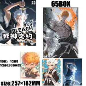 New BLEACH Collection Card For Child 257×182mm Rare Pure Cards Hobby Collectible Limited Anime Card Kids Gifts