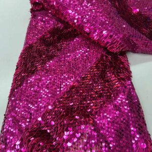 Africa Nigerian Beaded French Mesh Lace With Sequins High Quality 2025 Embroidery Lace Sequins Lace For Wedding Dresses Women