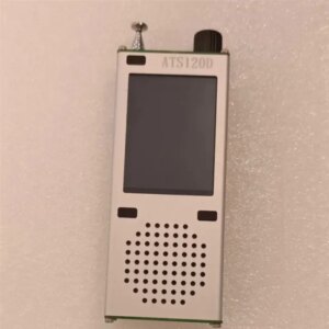 Excellent-SI4732+ESP32+Bluetooth+2.4Inch Touch LCD FM,AM,LSB,USB Aviation Band Radio Receiver Digital Decoded Radio Silver