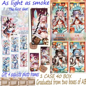 Wholesale latest goddess story collection cards light if smoke-containing games toys wife love characters sexy animation two-dim