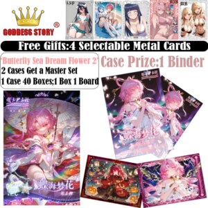 Butterfly Sea Dream Flower 2 A5 Board Goddess Story Collection Anime Games Girl Party Swimsuit Party Doujin Toys Hobby Gifts