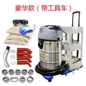 Walnut sand cleaning machine intake valve Engine carbon deposition In-cylinder direct injection throttle removal