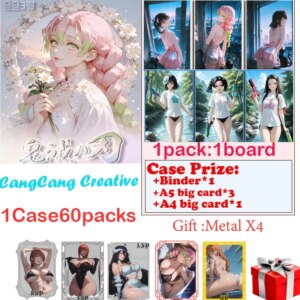 Latest CangCang culture and creative Demon Slayer Board Collection Card Shinobu Japanese Anime Mitsuri Hobbies Gift