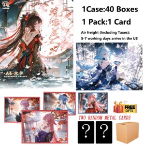 2025 Newest YAKE Card Club Collection Cards Japanese Anime Rare Hobby Collection Girls Booster Box Hobbies Gifts Card Games