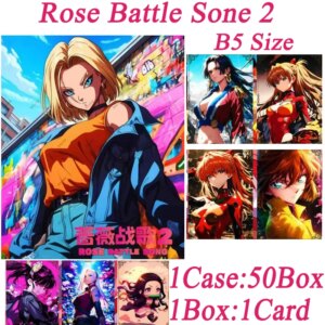 Fully New Goddess Story Rose Battle Sone 2 Multiple IPs Wholesale B5 Collection Card Booster Box Board Game Hobbies Gift