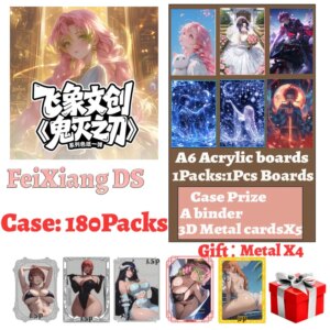 Feixiang Creative DS Demon Slayer Hot Spicy Goddess A6 Acrylic Boards Nezuko Shinobu Anime Kimetsu Yaiba Boards Toy Hobbies Gift