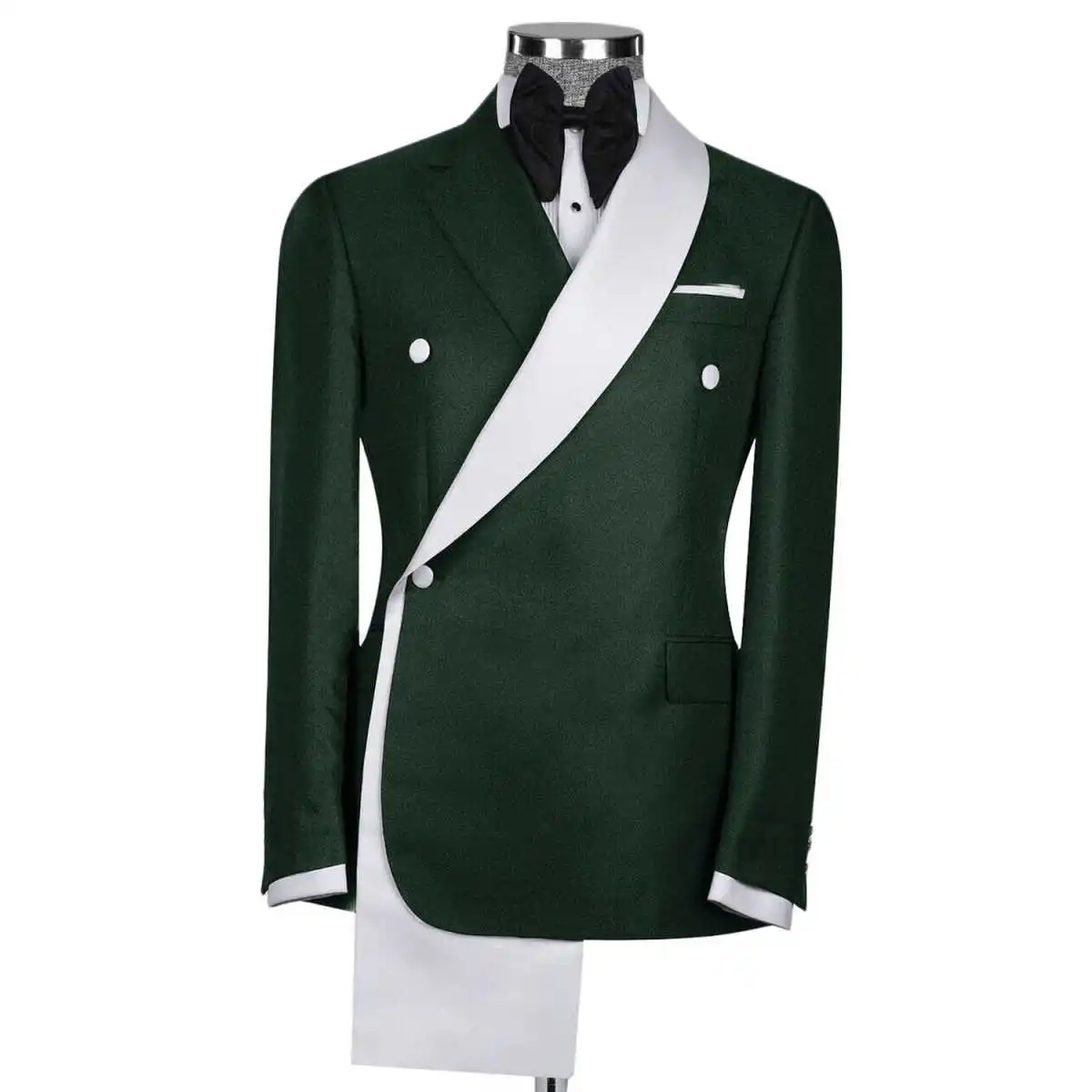 Mens Suit Jacket Beads Men Blazer Slim Fit Tailor-Made Gentlemen Suit Customized Wedding Formal Occasions Groom Tuxedo Plus Size