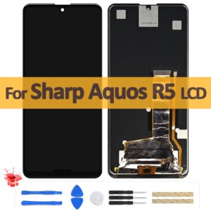 6.4″ Original LCD For Sharp Aquos R5 LCD Display Screen Touch Panel Assembly Digitizer For Sharp Aquos R5 Screen Replacement