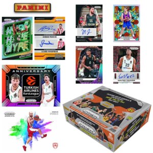 Panini 2024-25 Prizm Turkish Airlines Euroleague Nba Luka Doncic Basketball Star Offical Trading Cards Birthday Gift Collection