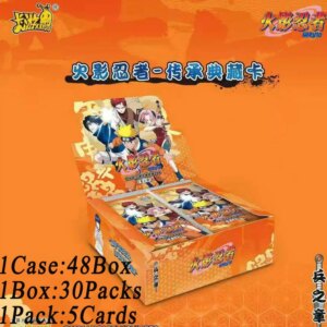 Full New Ka You Naruto Wave 8 Collection Card Booster Box Anime Character Collection Card Board Game Card Toy Gift Made For Fans