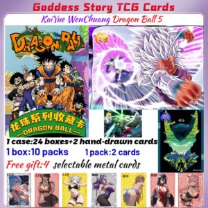 2025 Newest KaiYue WenChuang Dragon Ball 5 Small Cards Collection Card Shinobu Japanese Anime Trading Mitsuri Hobbies Gift