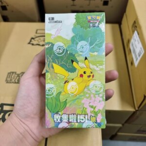 In Stock 100% Original Cards Tcg Collected 151 VOL 1Pokemon Cards Eevee PTCG booster box Chinesse Pikachu Ibrahimovic Child Gift