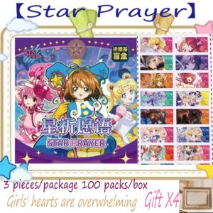 Wholesale latest goddess story [Star Prayer] Girl collection card Characters anime hobby gifts toys anime 2D supplementary board