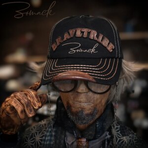 Handmade Baseball Cap Men’s Summer Yupi Vintage Mechanic Duck Truck Big Circumference Leather Letter Fashion Waste Soil