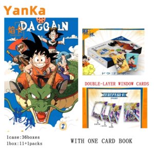 New Wholesales Dragon Ball Cards Super Booster Box  Multiple Crafts Classic YanKa Heroes Comics Playing Trading Cards Kids Toys