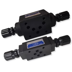 Stacked one-way throttle valve, speed control valve MTCV-02W 02A 02B 03W twothrottle