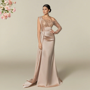 Luxury Evening Dresses Elegant Mother’s Prom Gowns one Shoulder Backless Fashion Party Vestidos De Fiesta Customized