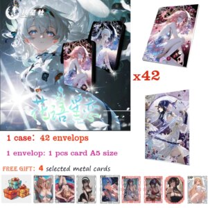 Goddess Story Booster Box Zhaixingshe x Huayuxinglian Part 1 A5 series of cards of card Anime Game Female Collection Card