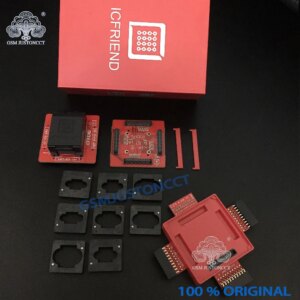 The Newest MOORC High speed E-MATE X E MATE BOX EMATE EMMC BGA 13in 1 for 100 136 168 153 169 162 186 221 529 254 easy jtag plus