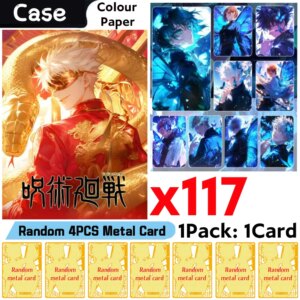 Wholesale Manyan Club Jujutsu Kaisen Collection Cards Japanese Anime Booster Box Tcg Card Toy Hobbies Gifts