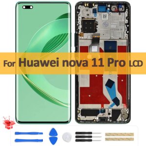 6.78″ Original OLED For Huawei Nova 11 Pro LCD Display Touch Screen Digitizer Assembly For Nova 11Pro GOA-AL80 GOA-LX9 Screen