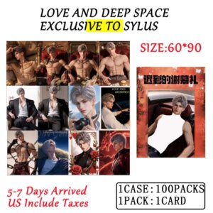 2025 Wholesales Love And Deep Space Sylus Special Event Collection box Sexy Male God Abs Series Otome Game