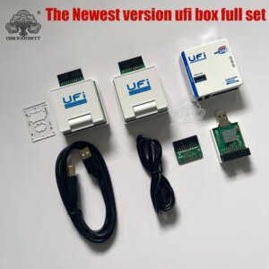 New 2025 original UFI Box /Ufi Box Support FBGA 153/169/162/186/221 254 ful EMMC Service Tool Read EMMC user data, as well as re